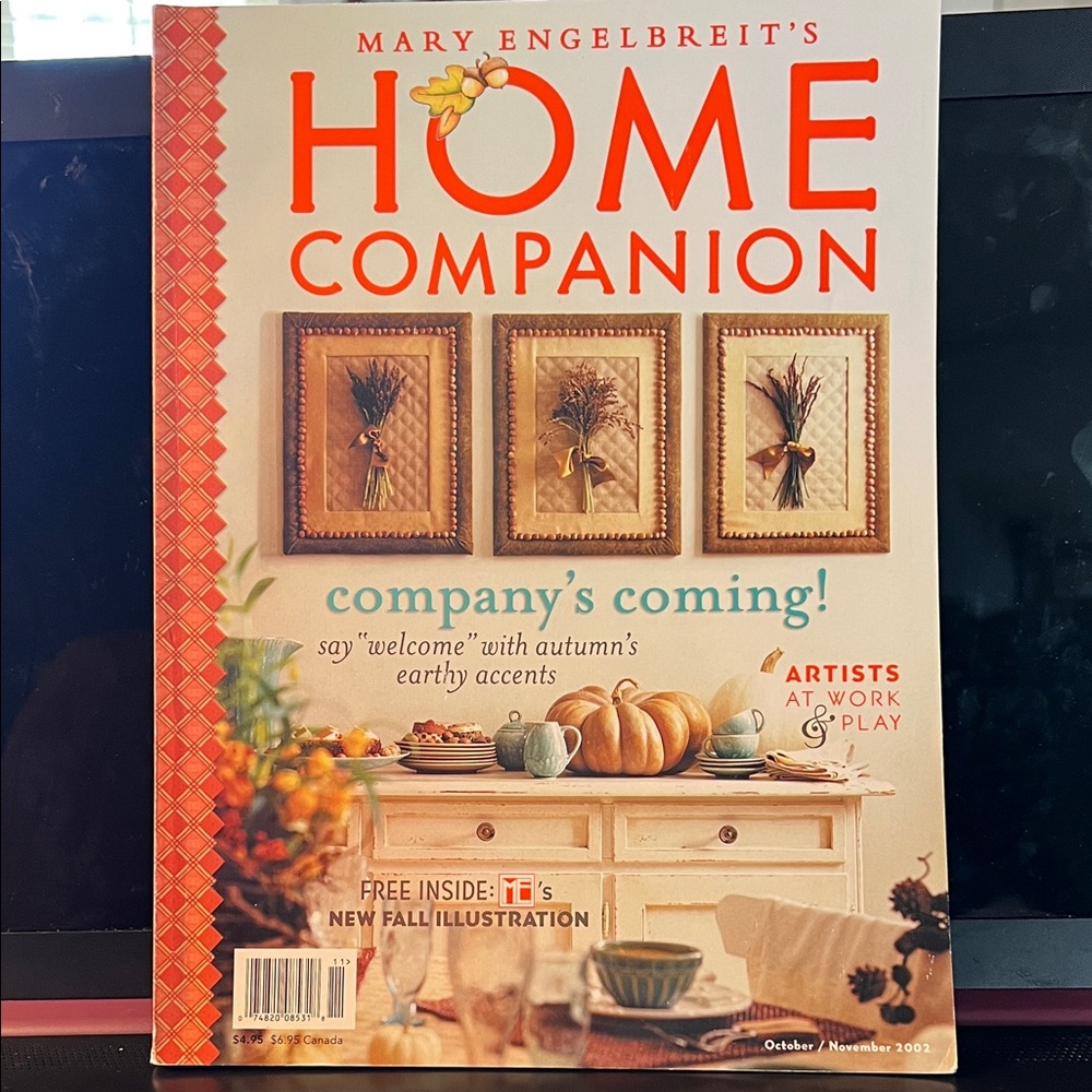 Mary Engelbreit Home Companion Magazine Nov 2002
